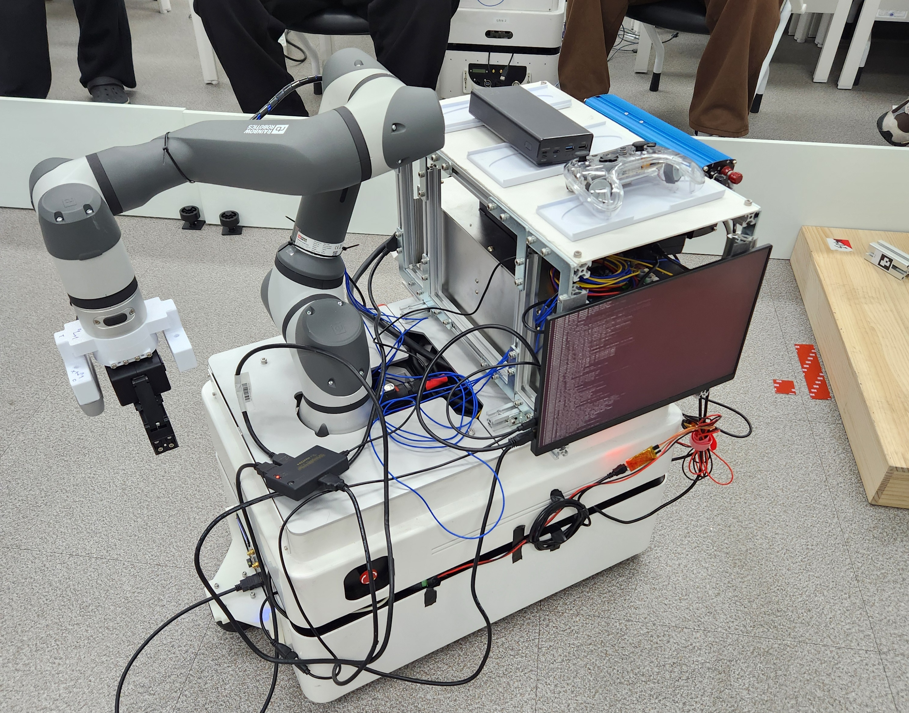 RoboCup@SML autonomous mobile manipulator robot